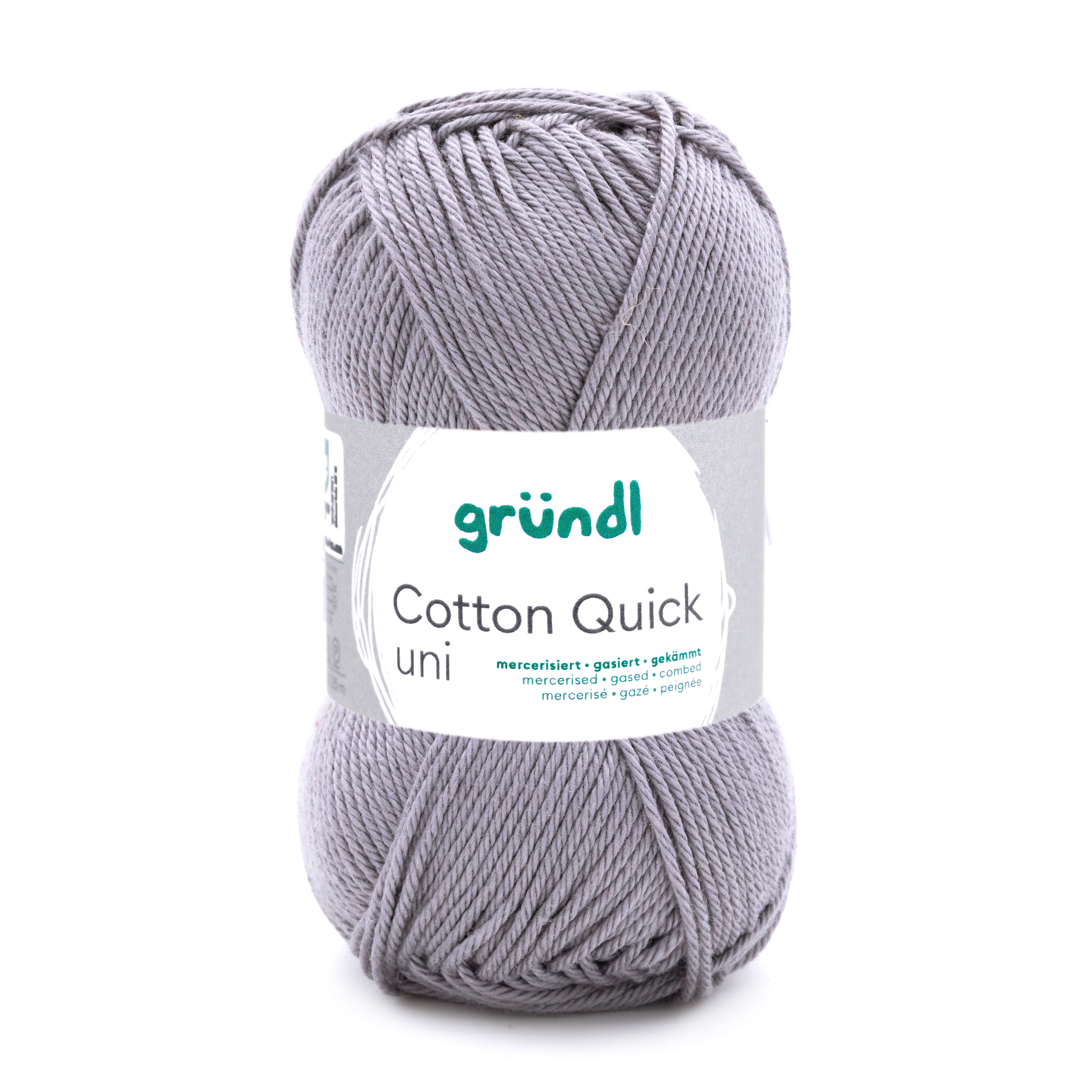Cotton Quick uni, 70, silbergrau