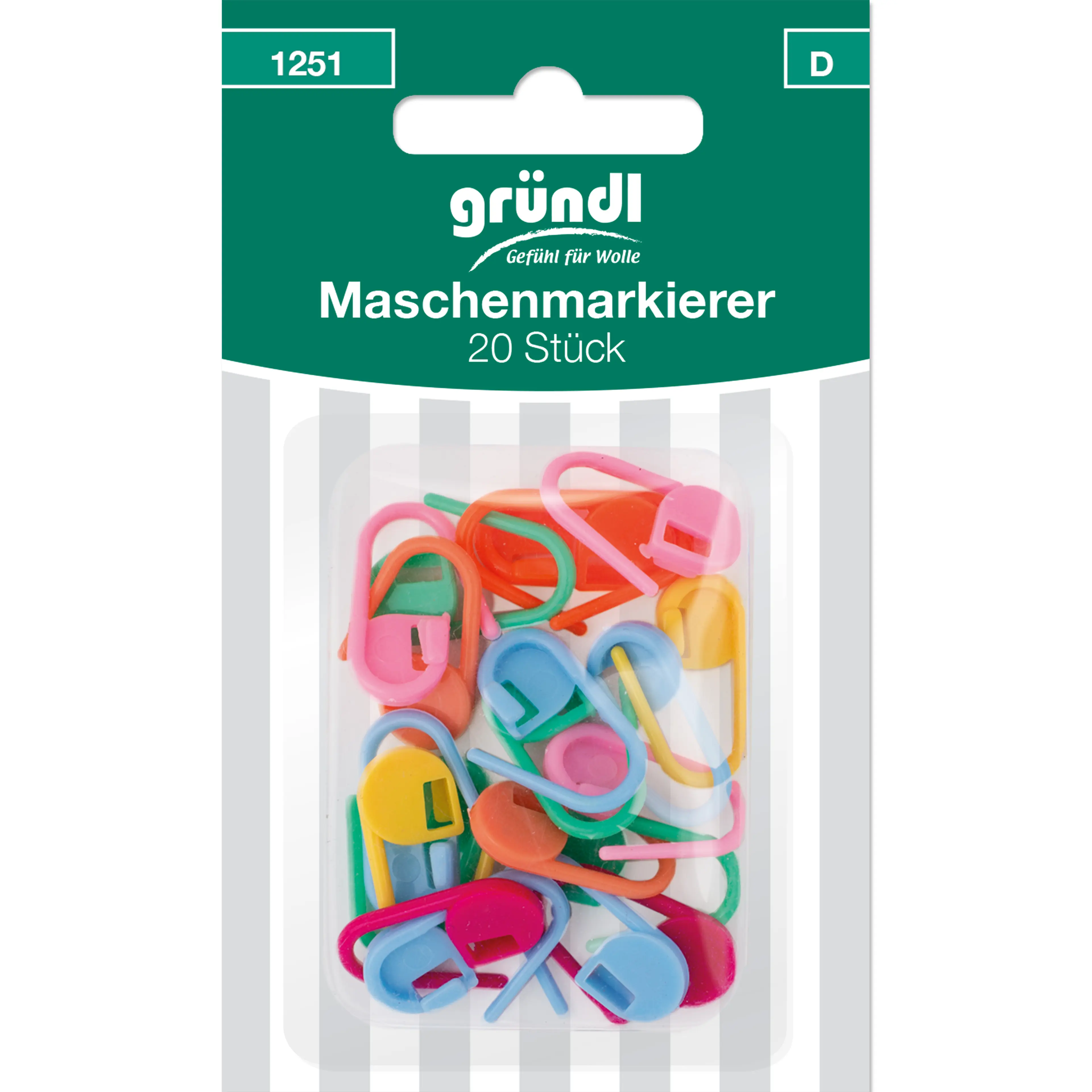 Maschenmarkierer, 20 Stück Maschenmarkierer, 20 Stück