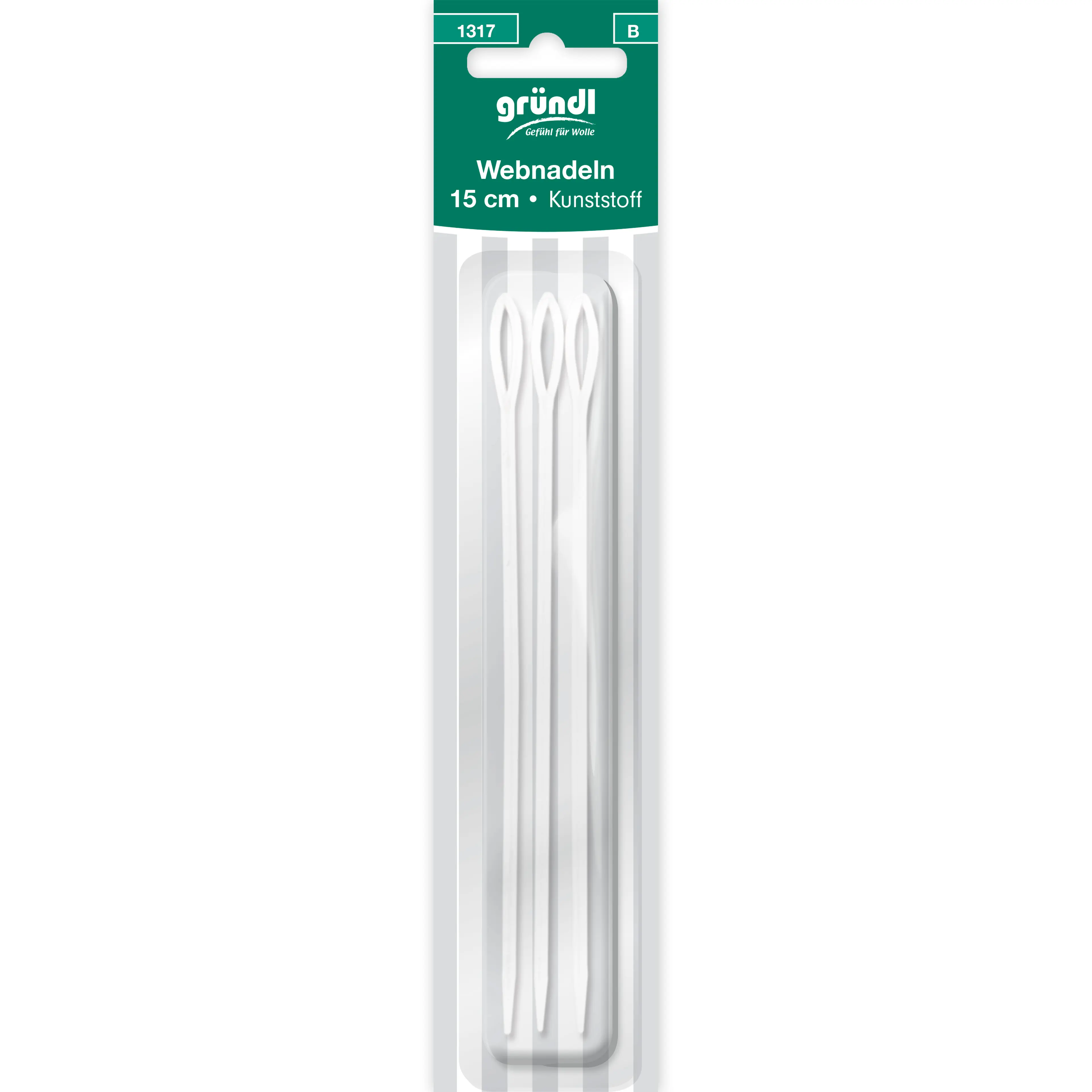 Webnadeln, 15 cm, 3 Nadeln (15 cm), Kunststoff Webnadeln, 15 cm, 3 Nadeln (15 cm), Kunststoff