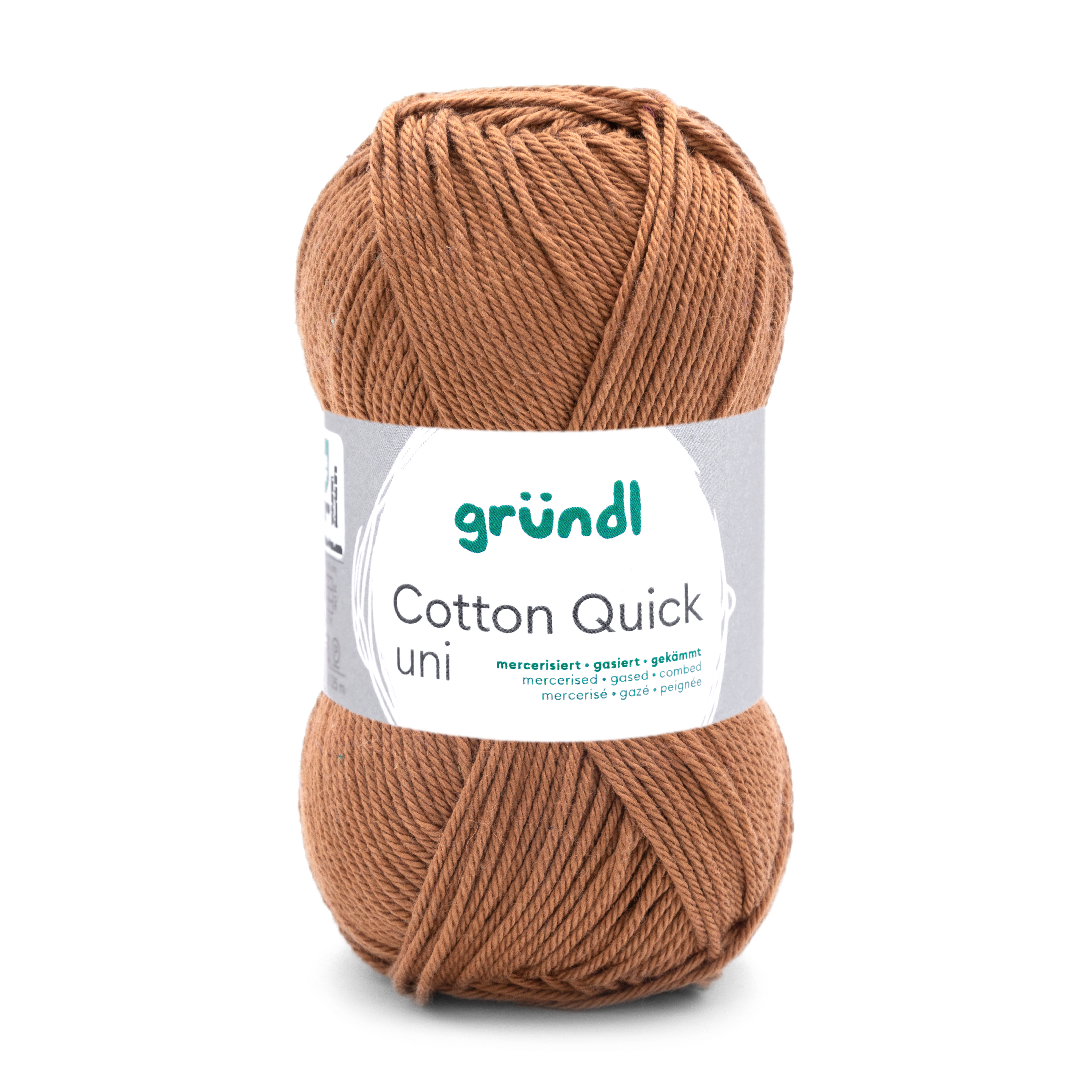 Cotton Quick uni, 123, karamell